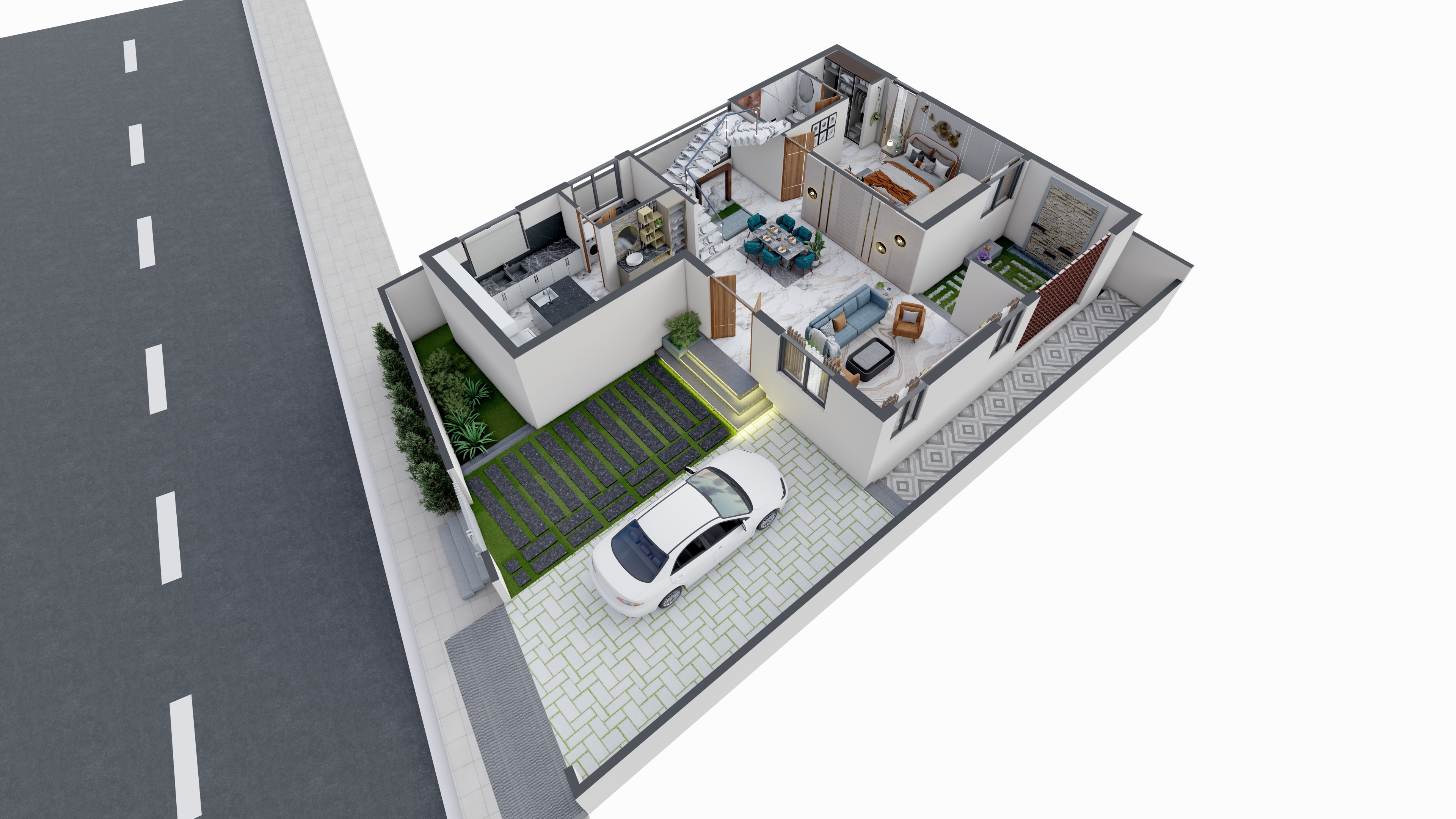 Haneef Residence selected drawing 4