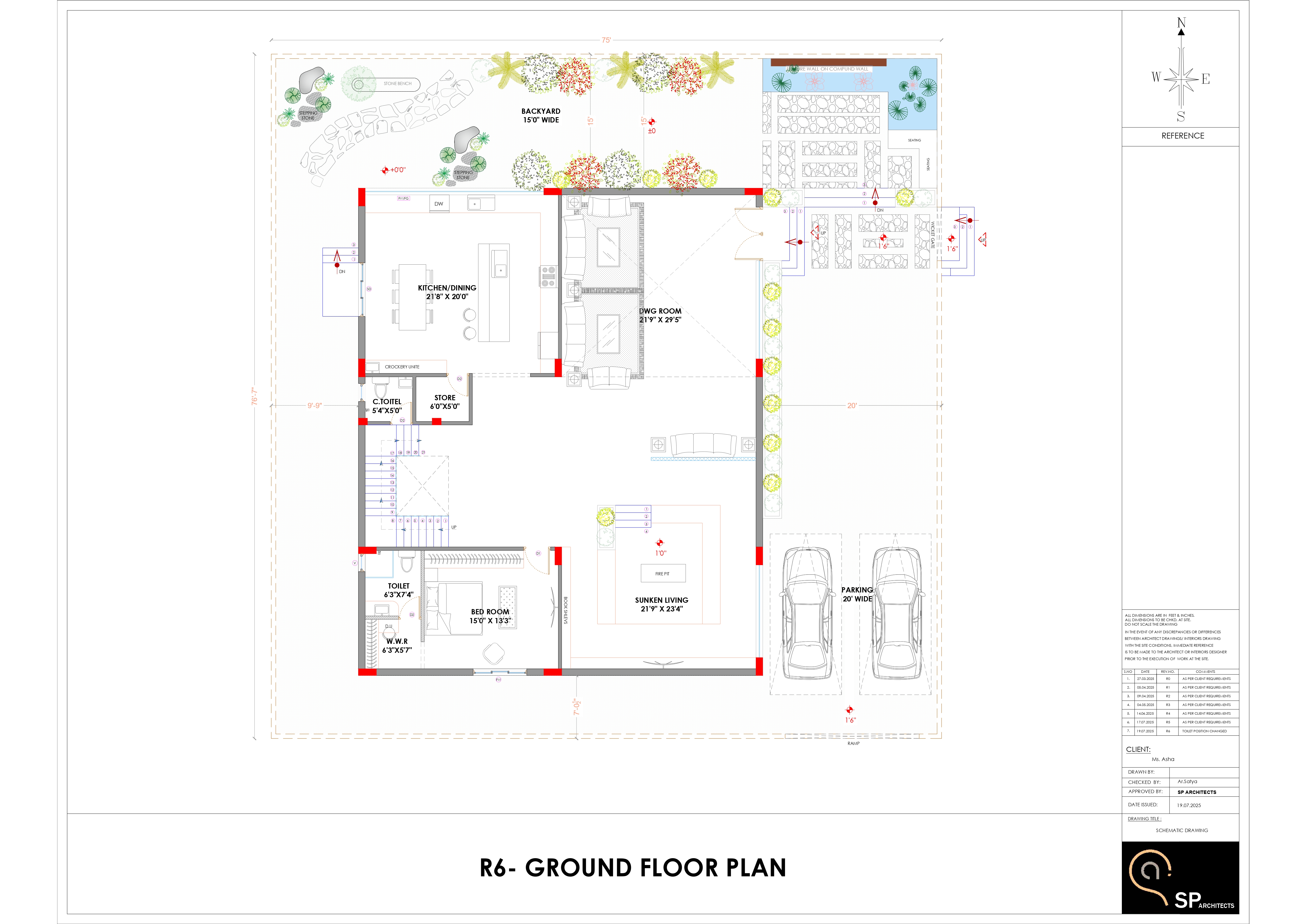Manoj Kumar Singh Residence selected drawing 4