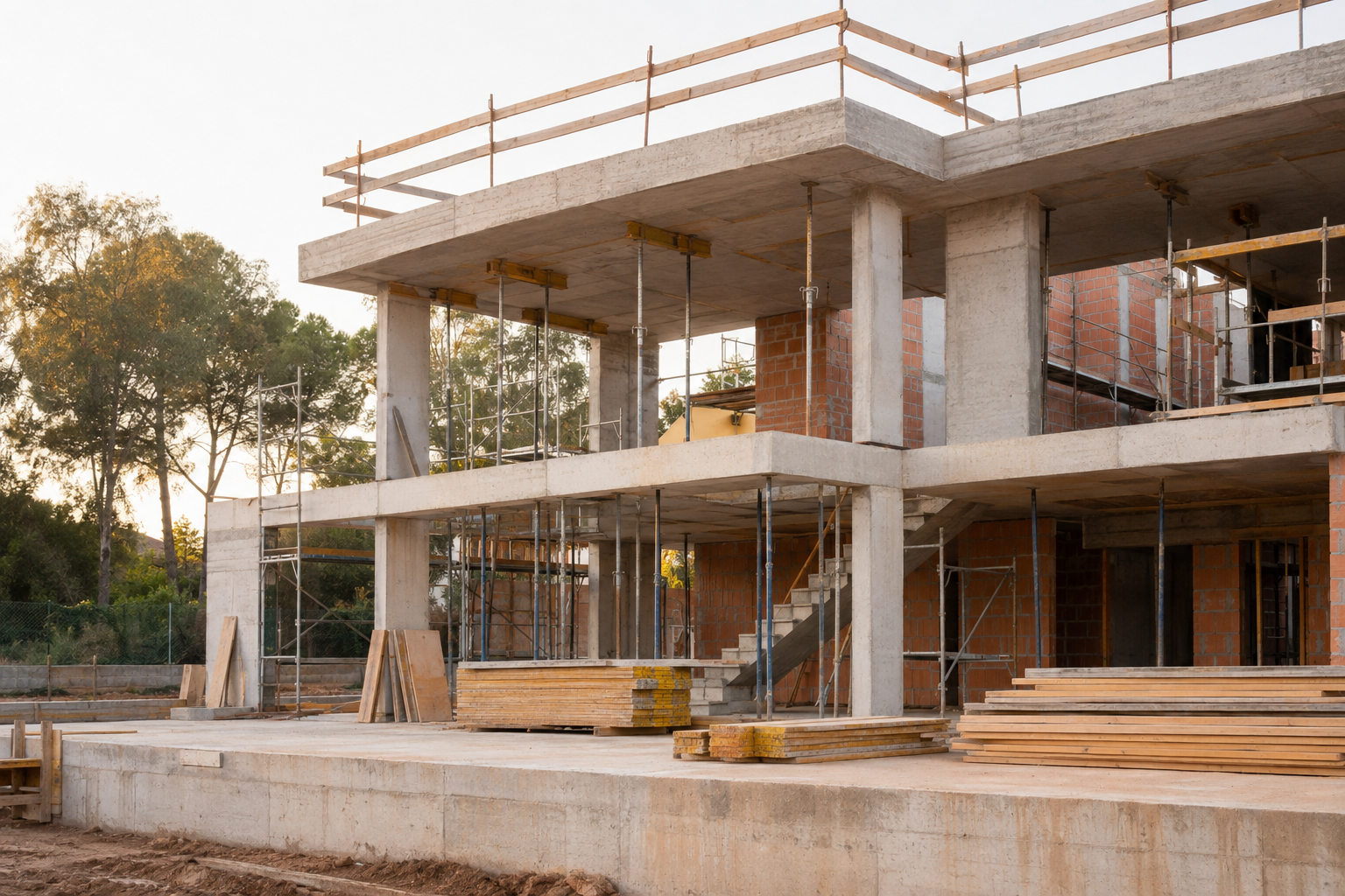 Construction package in progress
